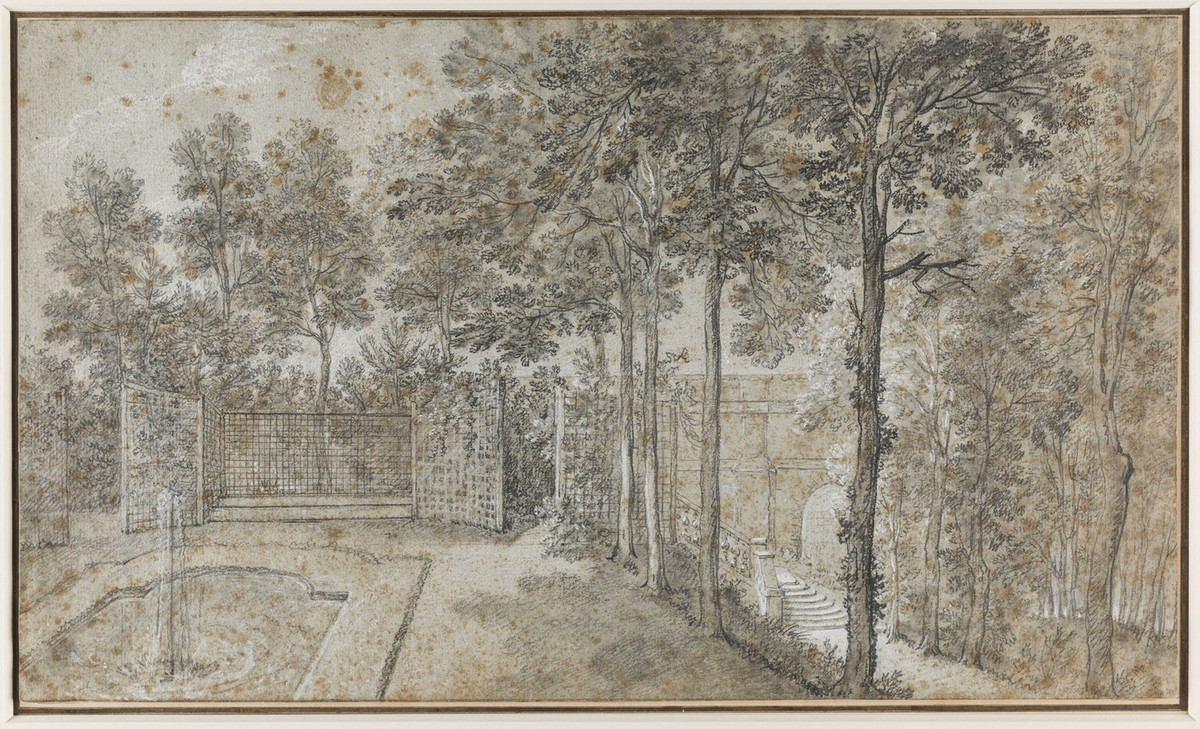 Les jardins d'Arcueil - Jean-Baptiste Oudry