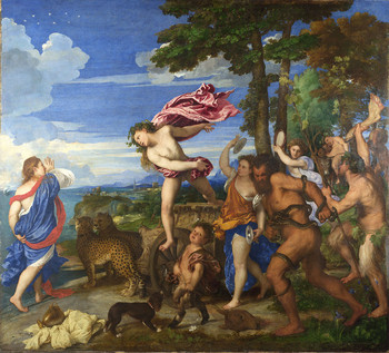 Titian -Bacchus et Ariane