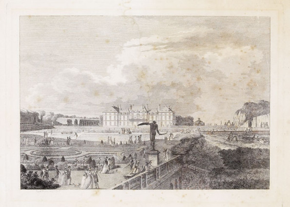 Le Domaine de Sceaux, vers 1796