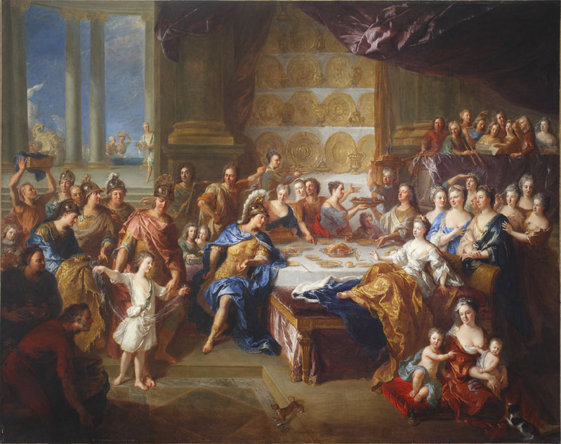 François de Troy (1645-1730) - Le Festin de Didon et Enée
